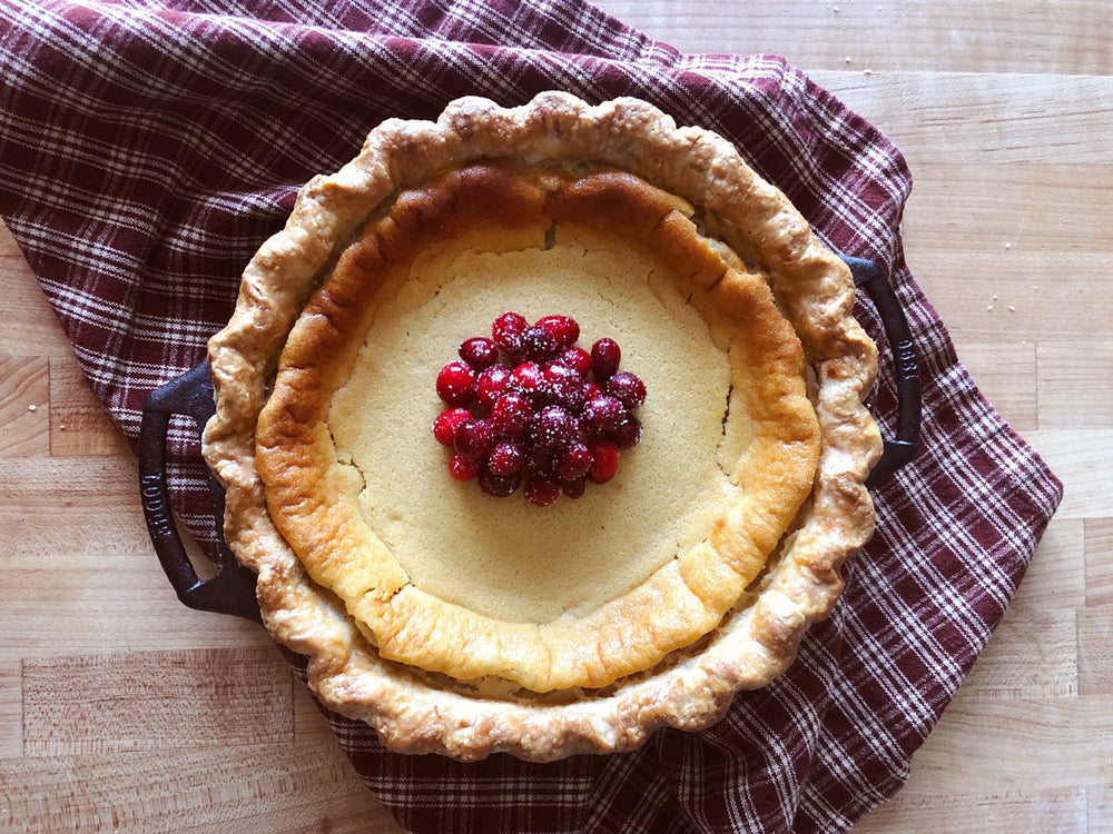 Pie with berries