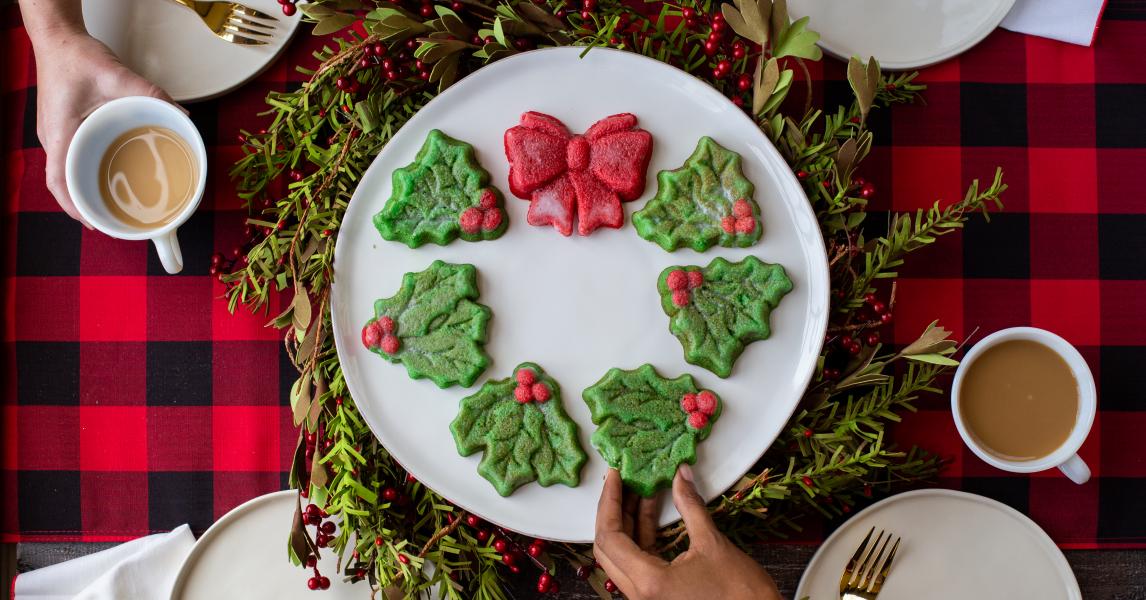Vanilla Wreath Cake