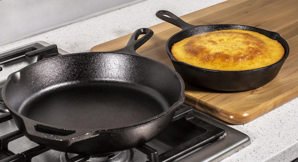 Two skillets