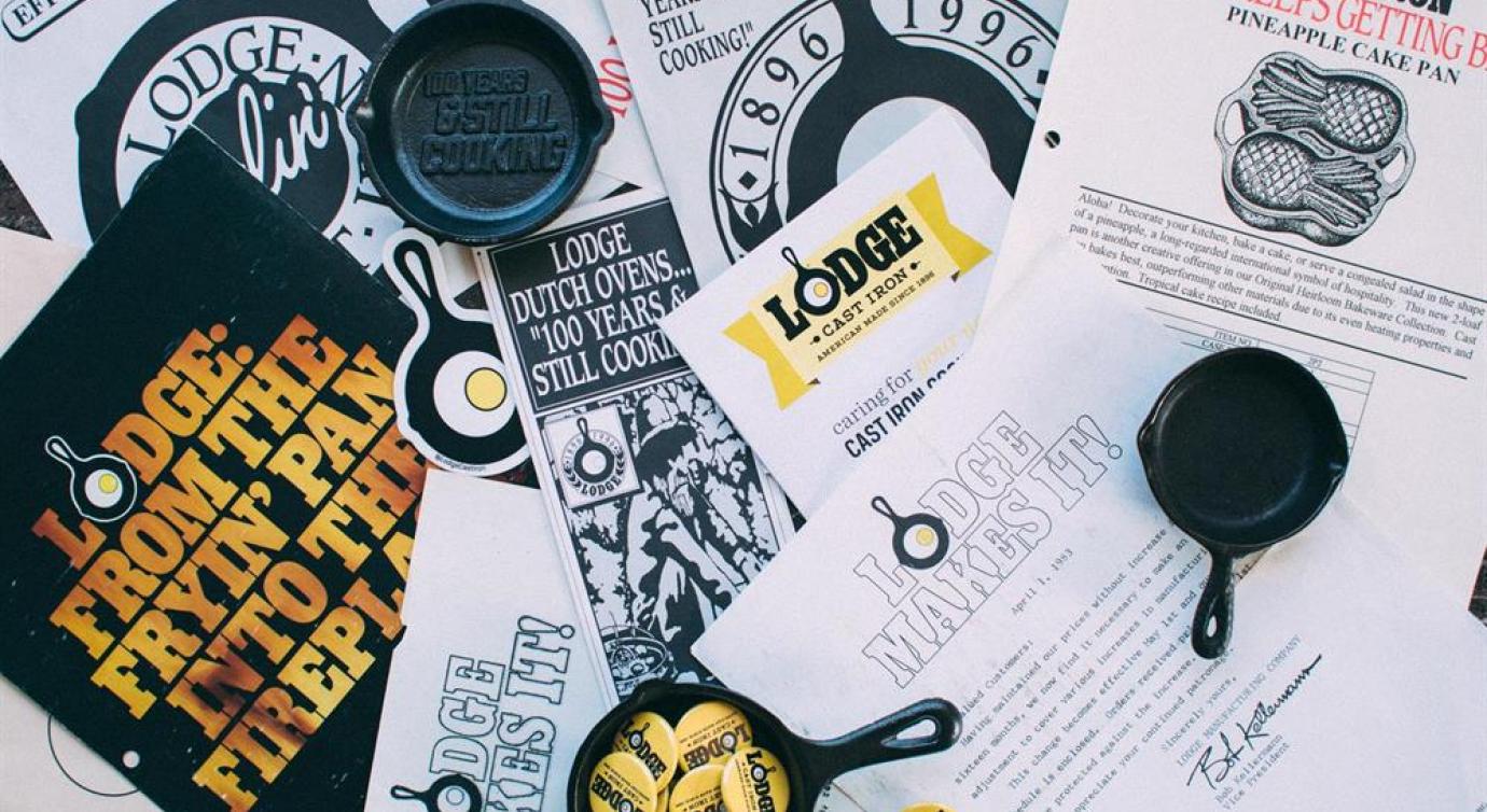 Lodge branding materials