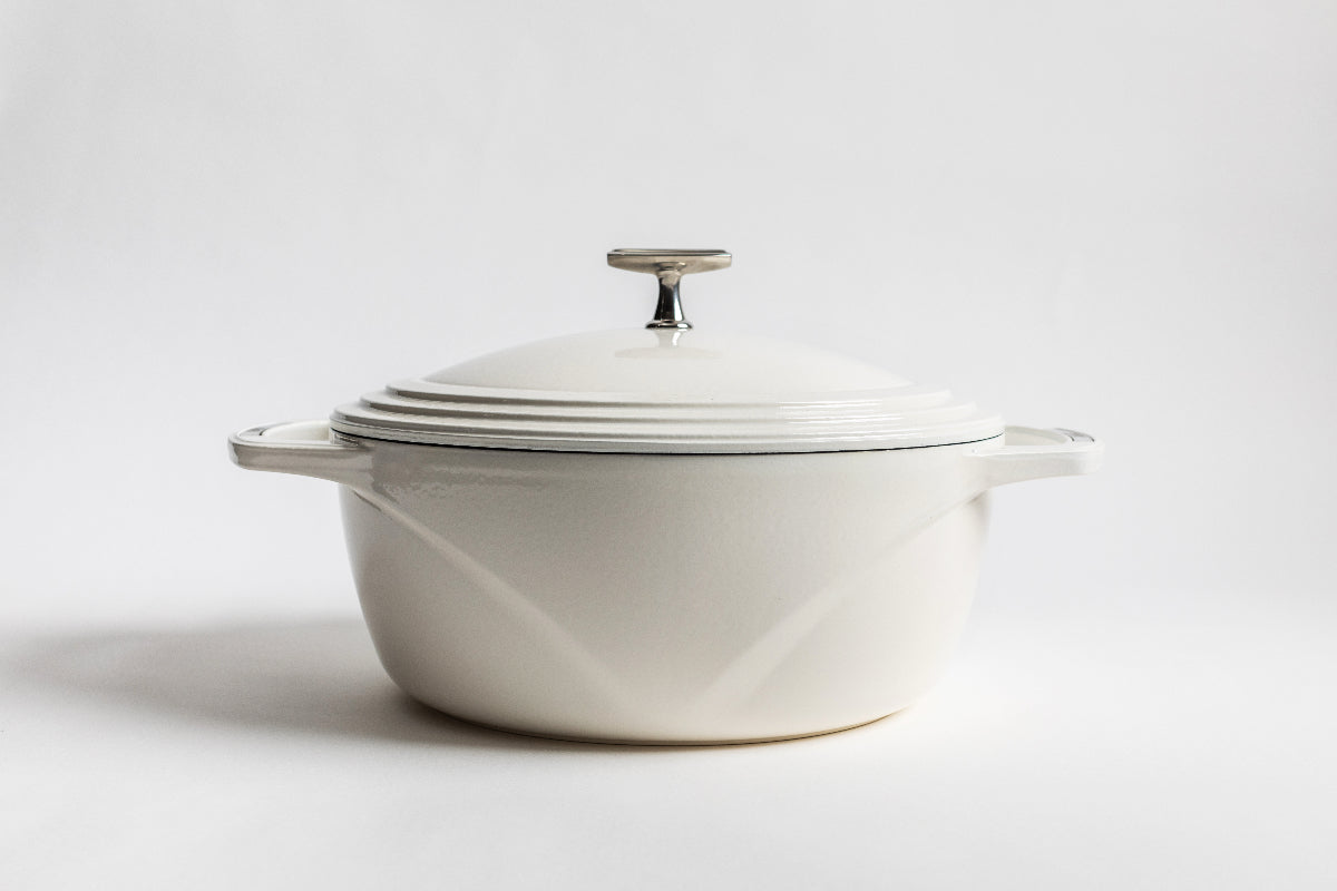 Lodge Enameled Cast Iron, Side-by-Side