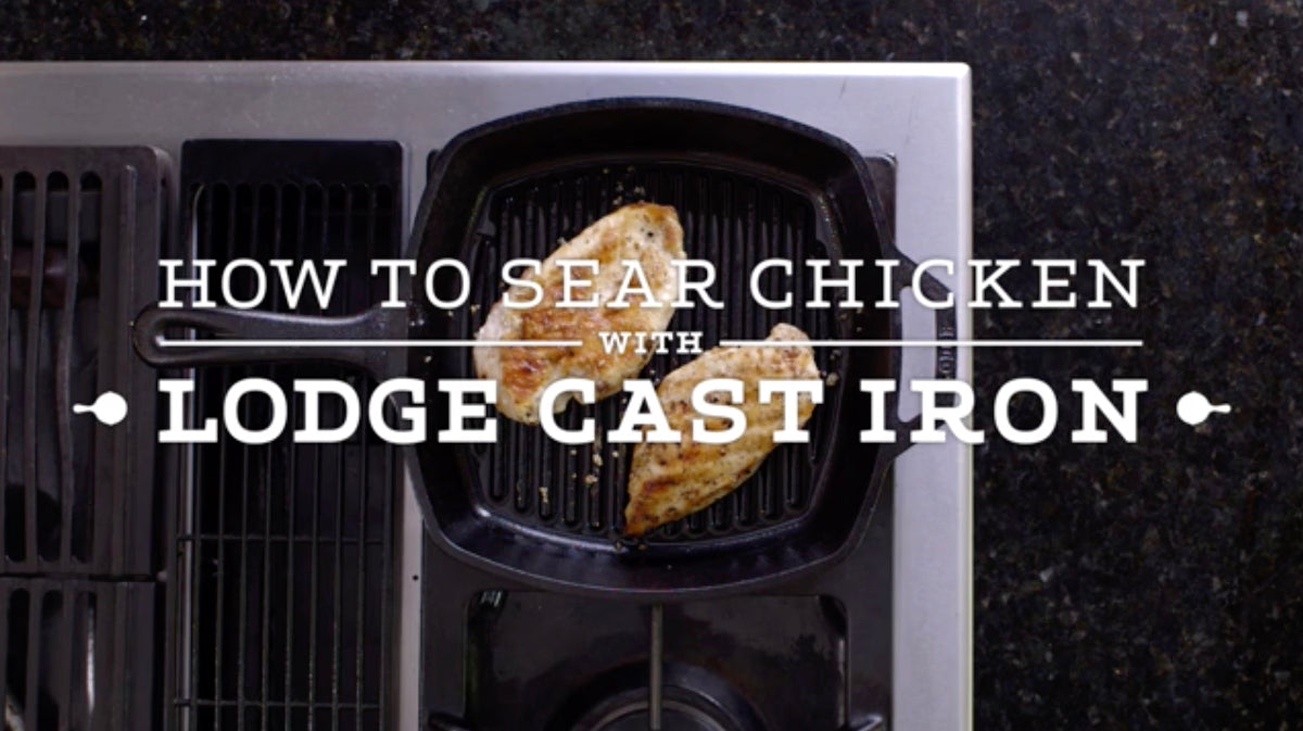 How to Sear Chicken in a Cast Iron Grill Pan