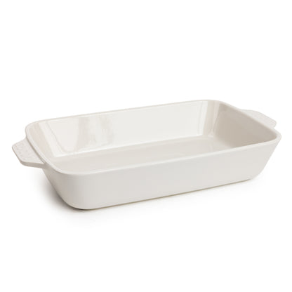 Oyster 13-by-9-inch stoneware baking dish.