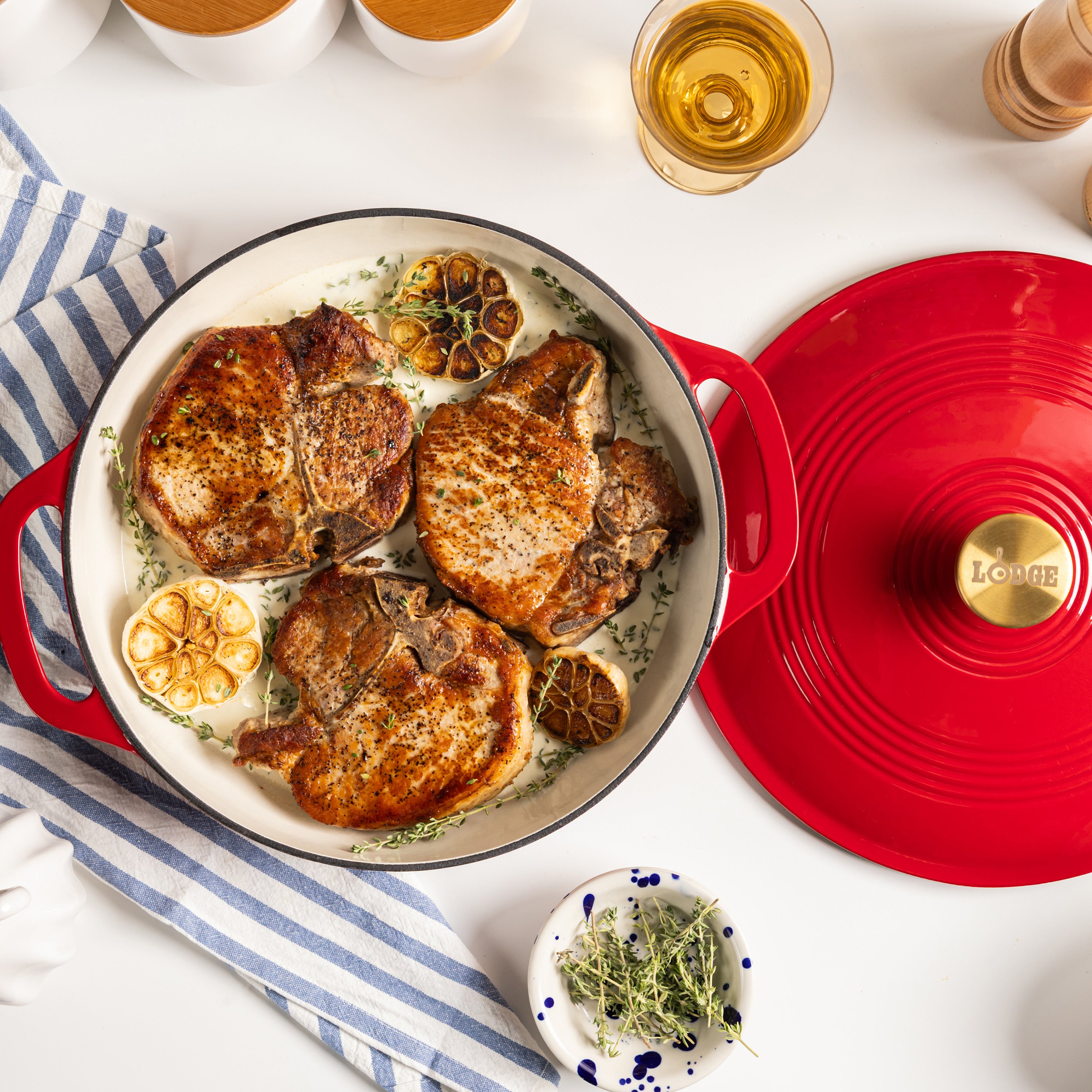 Essential Enamel Braiser