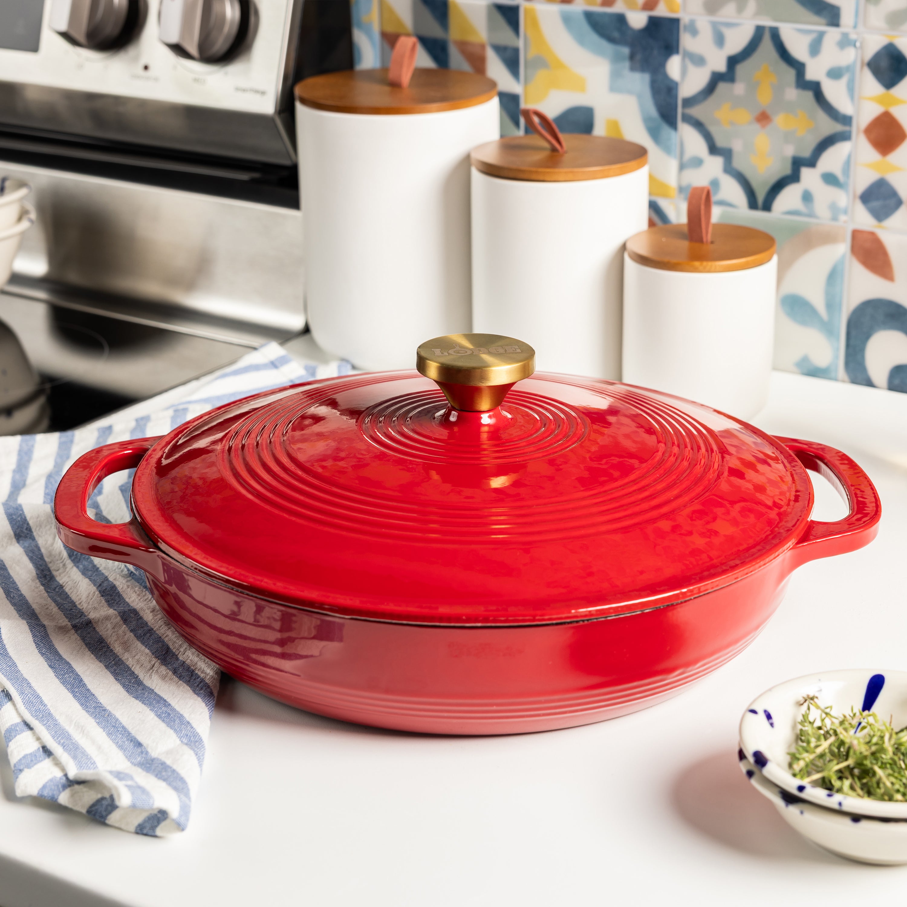 Essential Enamel Braiser