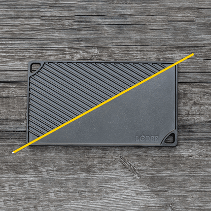 16.75 x 9.5 Inch Double Play Reversible Grill/Griddle