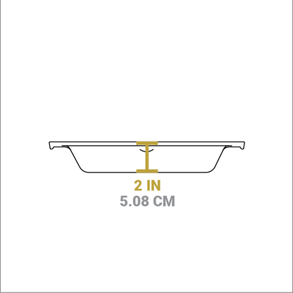 Wanderlust 10.25 Inch Cast Iron Dual Handle Camper Pan