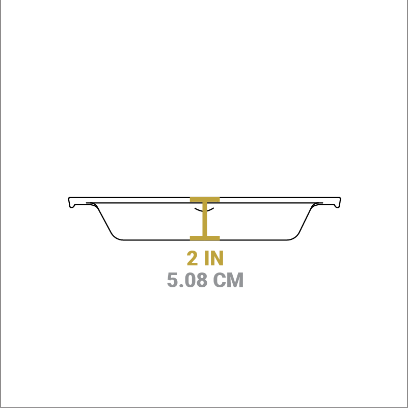 Wanderlust 10.25 Inch Cast Iron Dual Handle Camper Pan