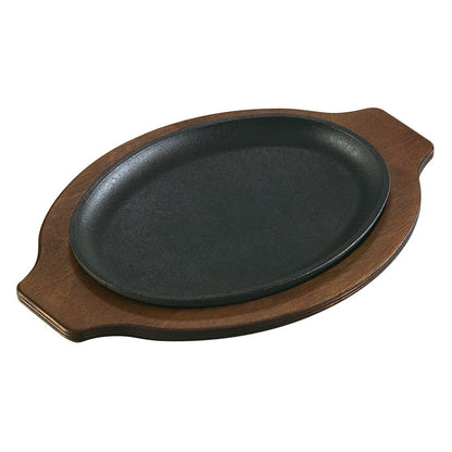 Griddle on our grip wood underliner.