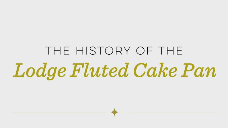 The New Lodge Fluted Cake Pan Lodge Cast Iron