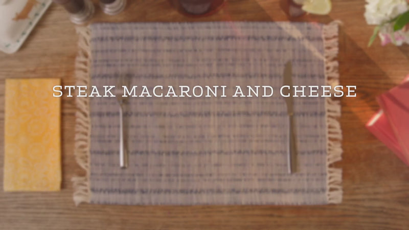 Steak Mac Cheese Lodge Cast Iron